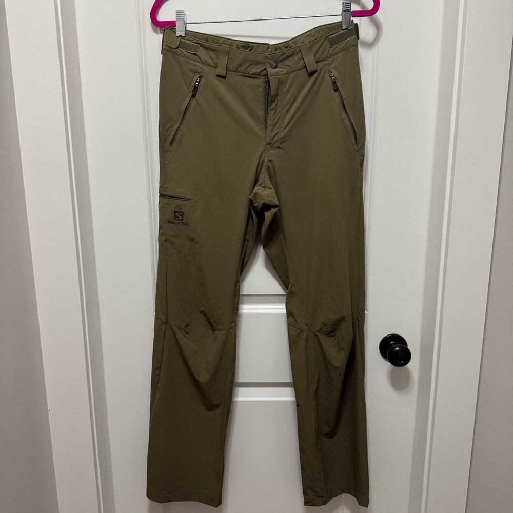 Salomon women’s outdoors advanced skin shield Olive green Pants